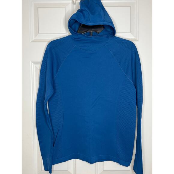 Athleta Blue Athleisure Pullover Hoodie XL - Picture 1 of 7